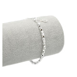 Armband versilbert spezieller Schliff 2