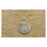 Halskette Sieben Erzengel Amulett silber 2
