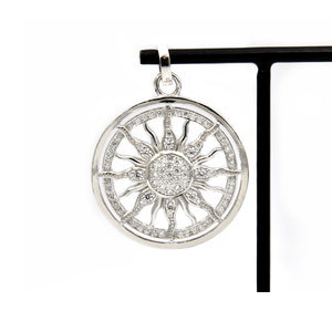Anhänger Amulett Sonne 925 Sterling Silber