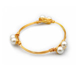 Armband gold Perlen B