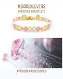 Armband Miyuki Perlen gold silber roségold 05