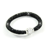 Armband Stardust Zirkonias schwarz