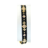 Armband Miyuki Perlen Gold 