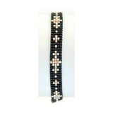 Armband Miyuki Perlen Silber 
