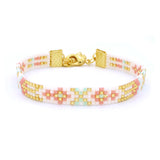 Armband Miyuki Perlen Gold 
