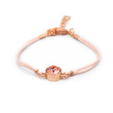 Armband Stein rosa rotgold