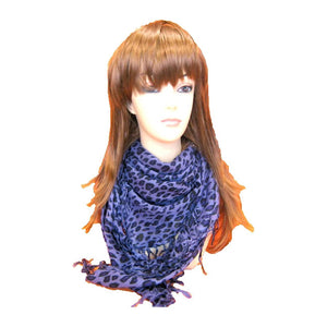 Foulard Leopard violett