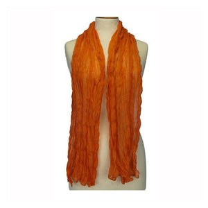 Foulard Viscose orange