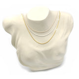 Halskette Schlangenkette 925 Sterling Silber Gold Rosegold 56cm 3