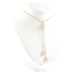 Halskette Zirkonia rotgold