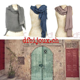 Schal Capri marineblau 05