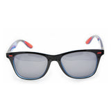 Sonnenbrille Fashion schwarz blau rot A