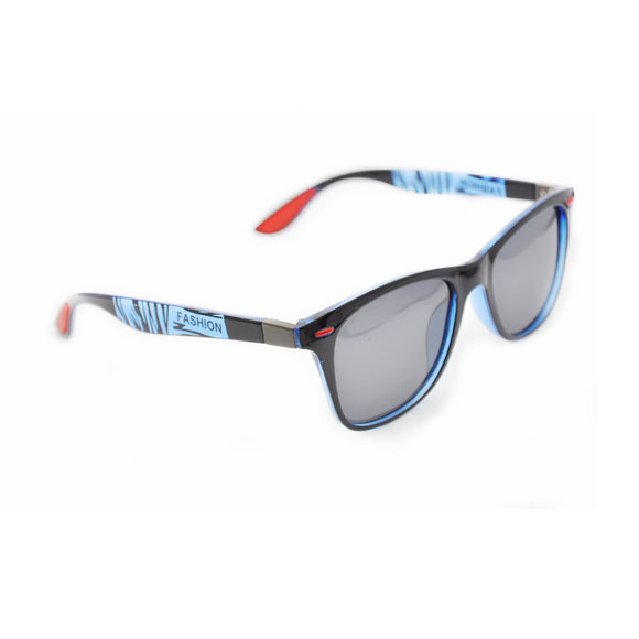 Sonnenbrille Fashion schwarz blau rot B