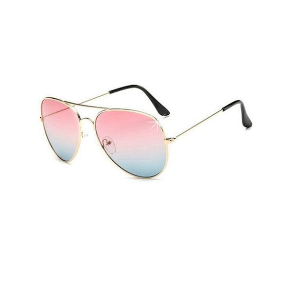 Sonnenbrille rosa hellblau